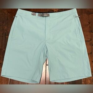 NWT⚡️Montbell Men’s Canyon Shorts XL Light Blue Stretch Hiking Travel